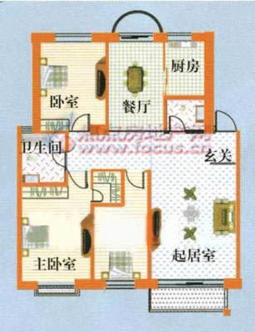 億海盛都億海盛都3室 2廳 1衛(wèi) 115.56平方米 億海盛都戶(hù)型圖